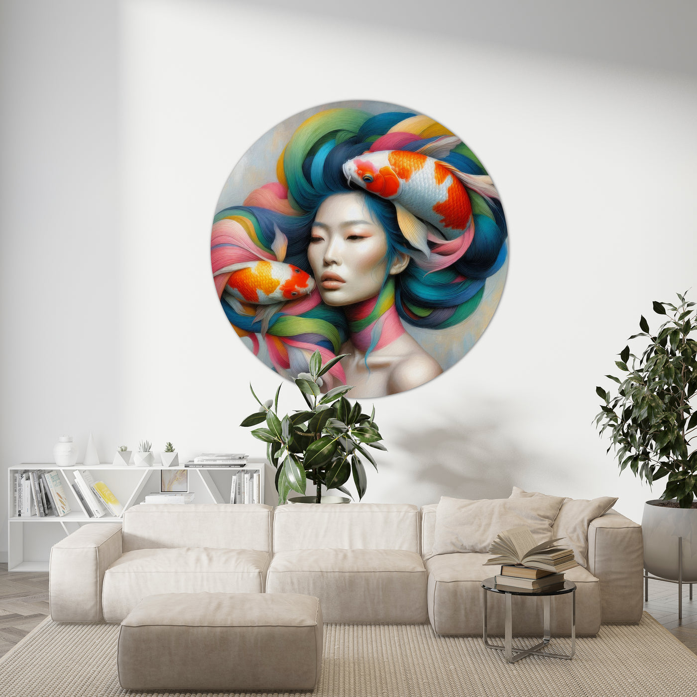 Colorful Koi Hairdo - Marja Van Den Hurk