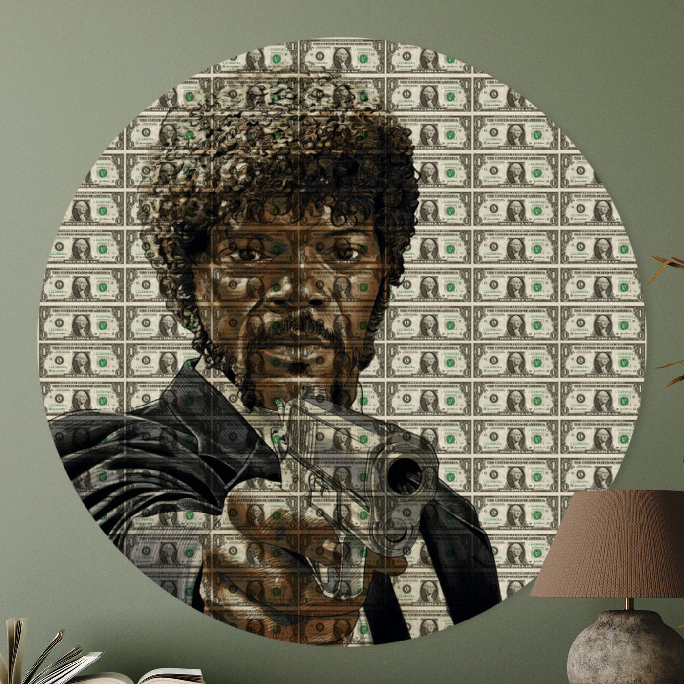 Dollar Bills Pulp Fiction - Rene Ladenius Digital Art
