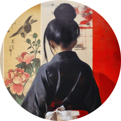 Japanese Portrait - Marja Van Den Hurk