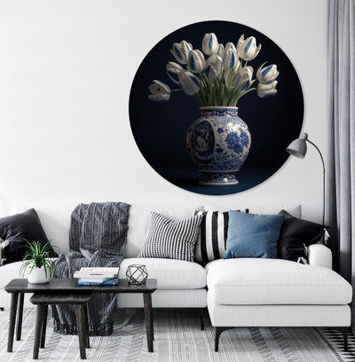 Tulpen in een vaas l - René Ladenius Digital Art