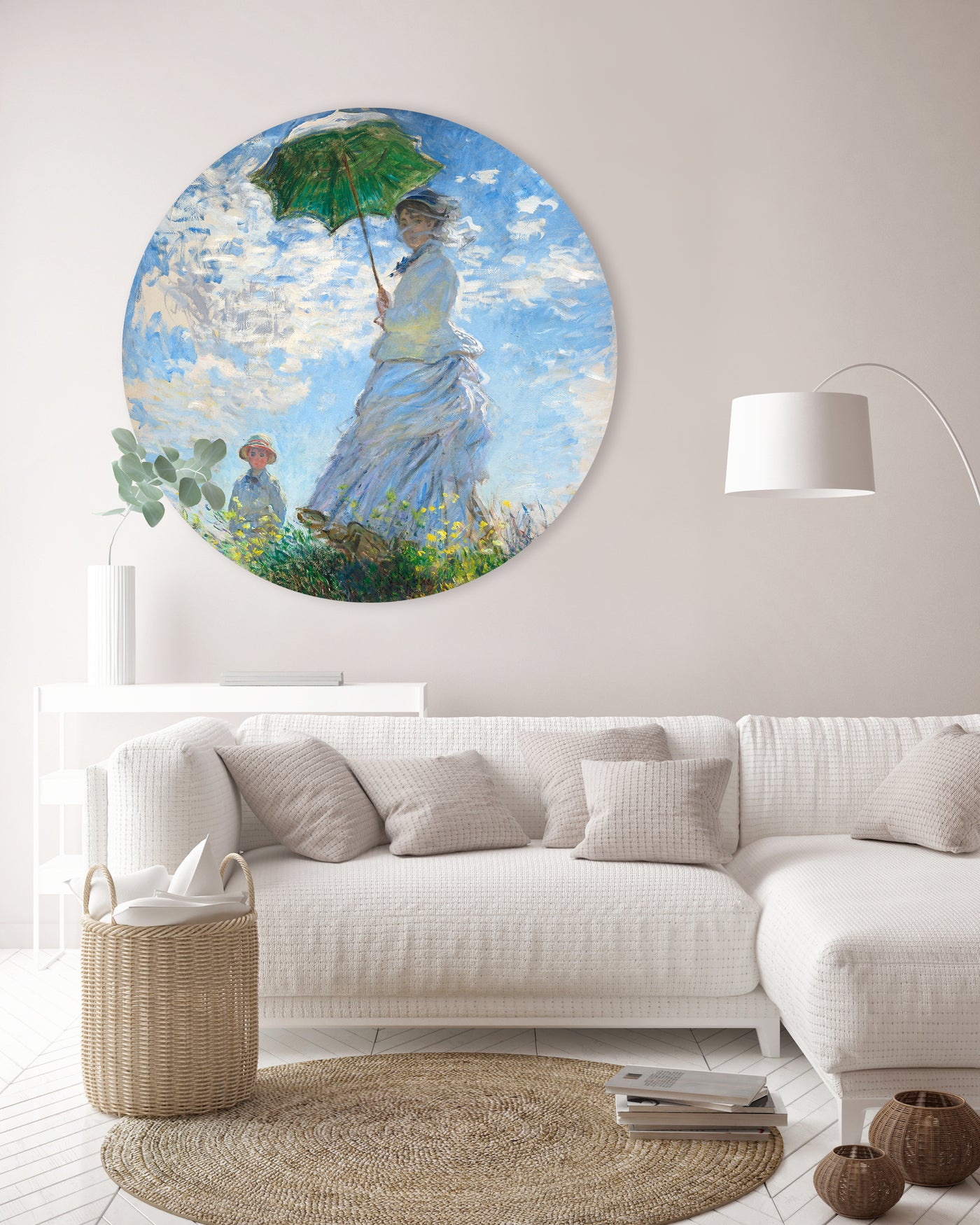 Claude Monet - Woman with a Parasol
