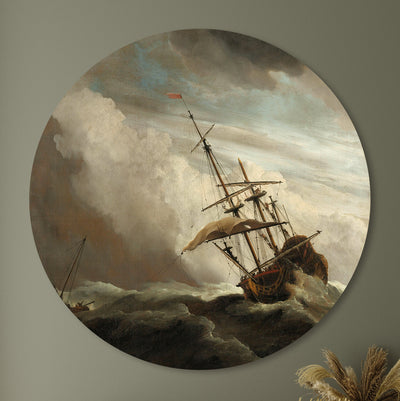 De windstoot - Willem van de Velde (II)