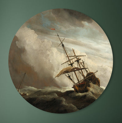 De windstoot - Willem van de Velde (II)