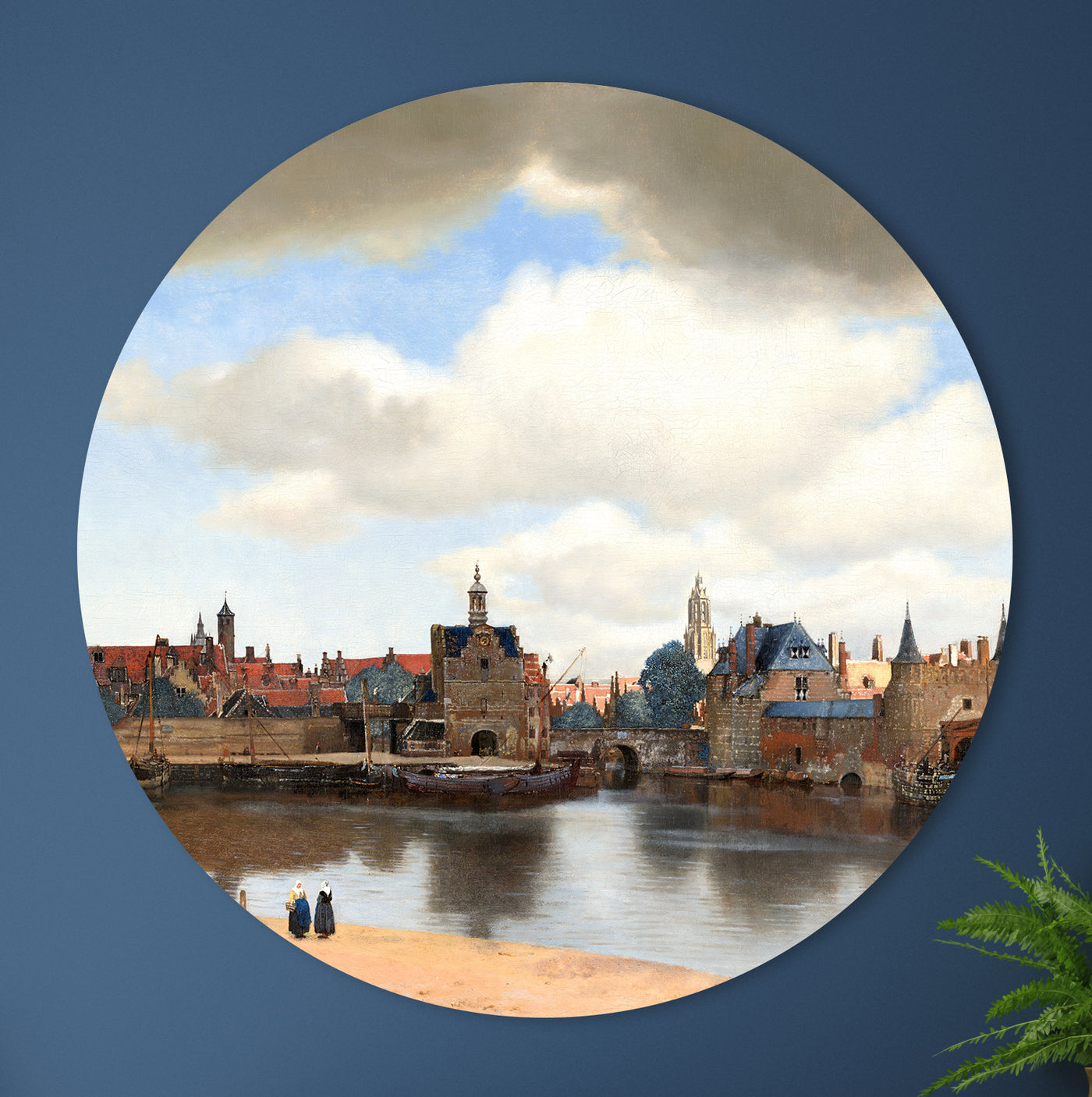 Gezicht op Delft - Johannes Vermeer