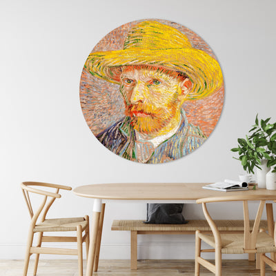 Vincent van Gogh - Self-Portrait with a Straw Hat